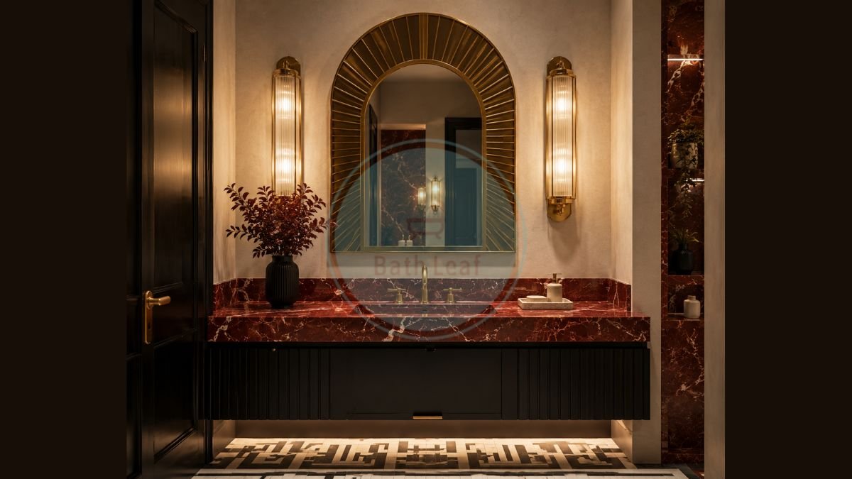 You are currently viewing Art Deco Bathroom Ideas with Red Marble: How to Create a Vintage Glamour Space