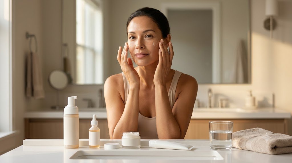 Morning Glow Skincare Routine
