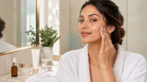 Clear dark spots naturally with a simple glass skin skincare routine